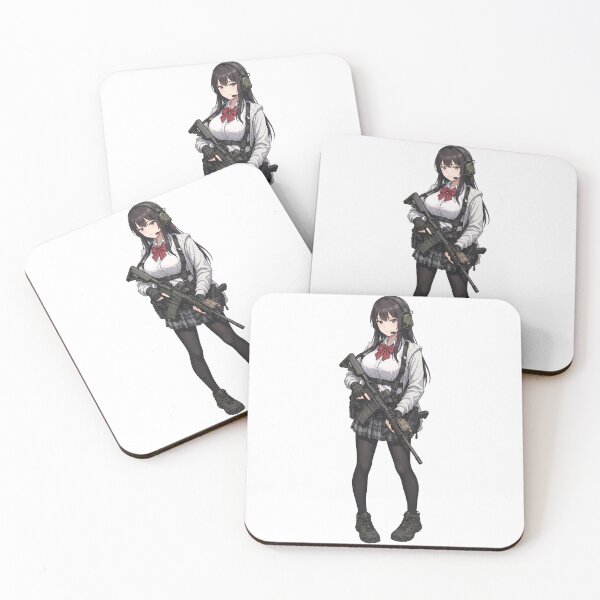 Item preview, Tactical School Girl - Anime Special Ops designed and sold by RAWLIFEGRAPHIC.