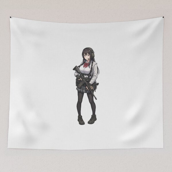 Item preview, Tactical School Girl - Anime Special Ops designed and sold by RAWLIFEGRAPHIC.