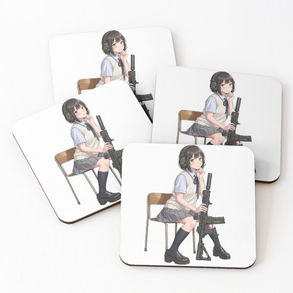 Item preview, Tactical School Girl - Anime Special Ops designed and sold by RAWLIFEGRAPHIC.