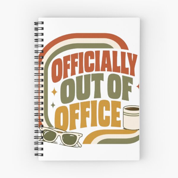 Item preview, Officially Out of Office Labour Day Retro Vintage Funny Holiday designed and sold by InspiredCreatives.