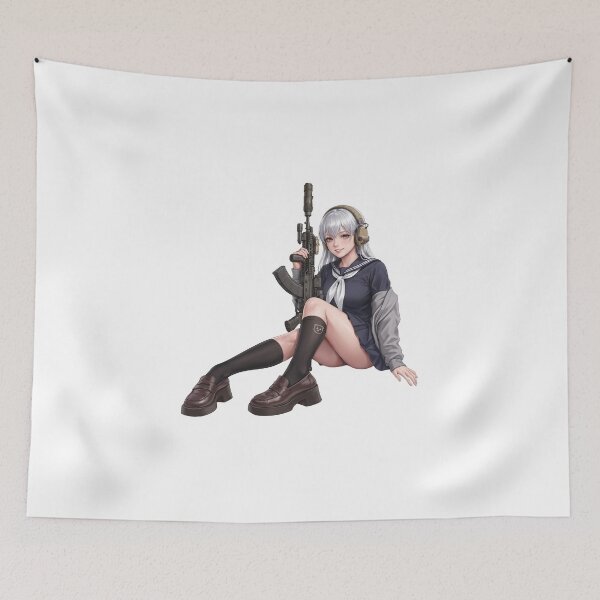 Item preview, Tactical School Girl - Anime Special Ops designed and sold by RAWLIFEGRAPHIC.