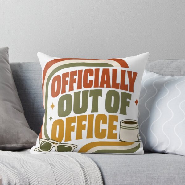 Item preview, Officially Out of Office Labour Day Retro Vintage Funny Holiday designed and sold by InspiredCreatives.
