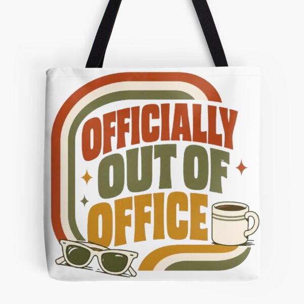 Item preview, Officially Out of Office Labour Day Retro Vintage Funny Holiday designed and sold by InspiredCreatives.