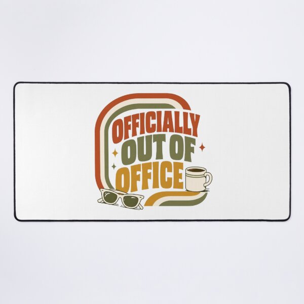 Item preview, Officially Out of Office Labour Day Retro Vintage Funny Holiday designed and sold by InspiredCreatives.