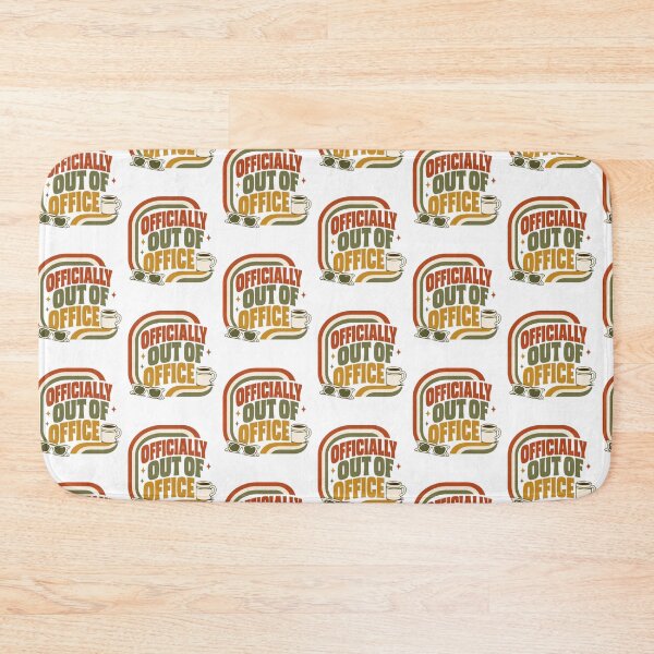Item preview, Officially Out of Office Labour Day Retro Vintage Funny Holiday designed and sold by InspiredCreatives.