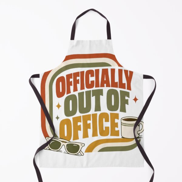 Item preview, Officially Out of Office Labour Day Retro Vintage Funny Holiday designed and sold by InspiredCreatives.