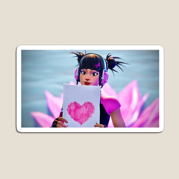 Item preview, Tegan Fortnite Print designed and sold by SHARKTASTICZ.