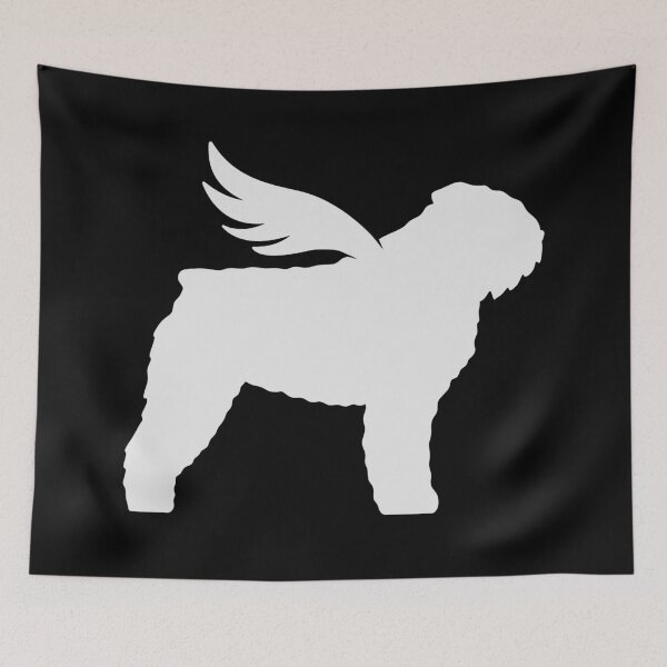 Item preview, Bouvier, Winged Bouvier, Angel Bouvier, Bouvier Des Flanders Dog designed and sold by blackdogshop.