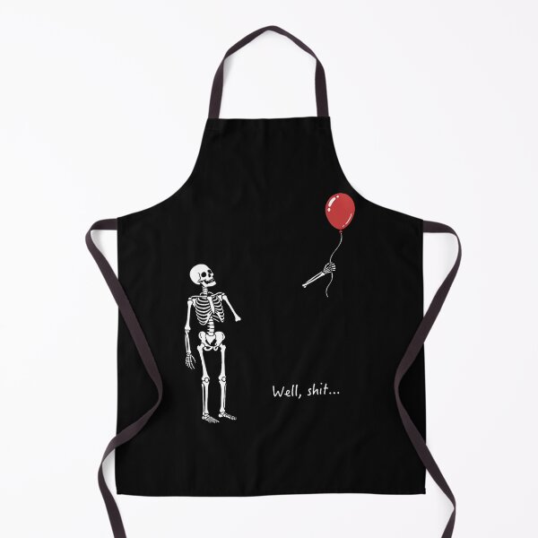 Item preview, Cute Funny Well Shit Skeleton Balloon Graphic Sarcastic designed and sold by ripgoatclothing.