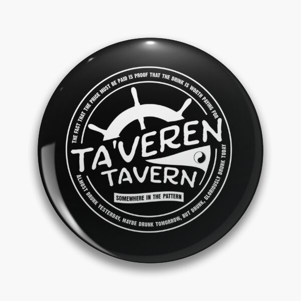 Item preview, Ta_veren Tavern Logo (white)   designed and sold by Finn-GX.