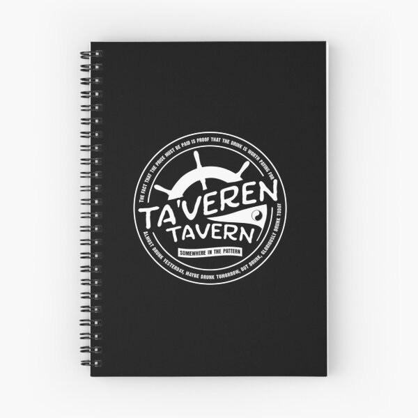 Item preview, Ta_veren Tavern Logo (white)   designed and sold by Finn-GX.
