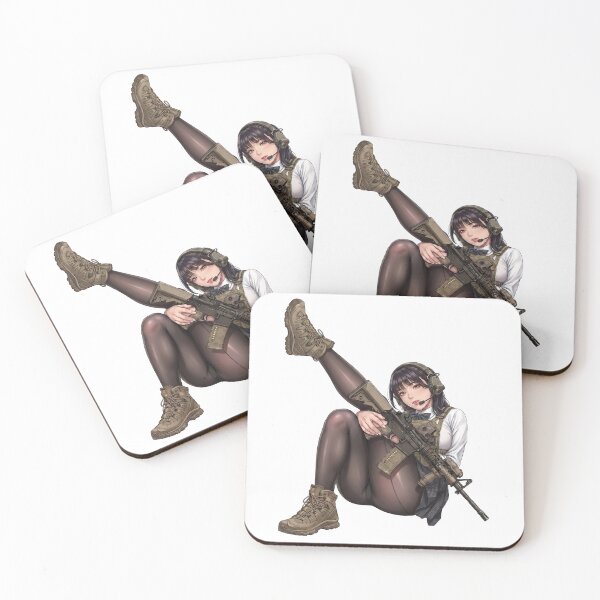 Item preview, Tactical School Girl - Anime Special Ops designed and sold by RAWLIFEGRAPHIC.