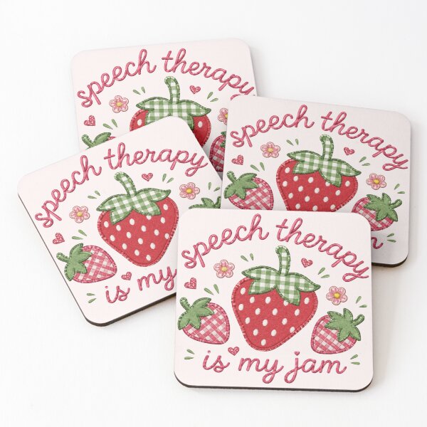 Item preview, Speech Therapy Is My Jam, Cute Strawberry SLP, Speech Therapist, SLPA Gift designed and sold by Quiajia.