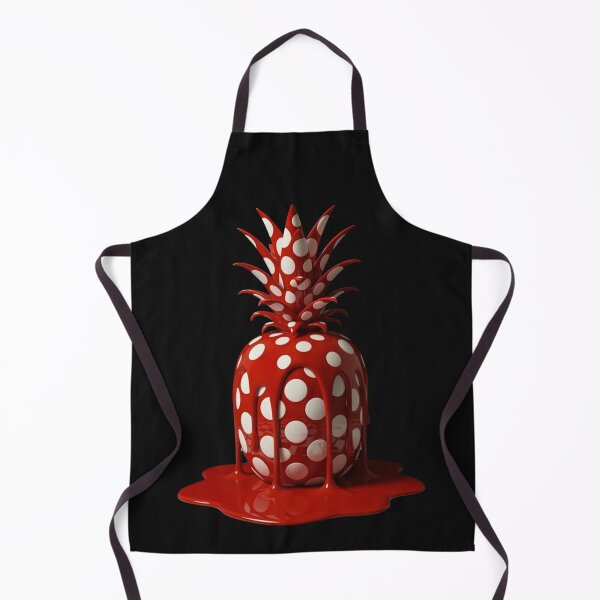 Item preview, Melting Polka Dot Pineapple Tropical Pop Art designed and sold by YourColorsWall.