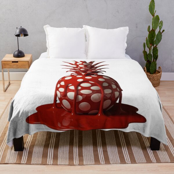 Item preview, Melting Polka Dot Pineapple Tropical Pop Art designed and sold by YourColorsWall.