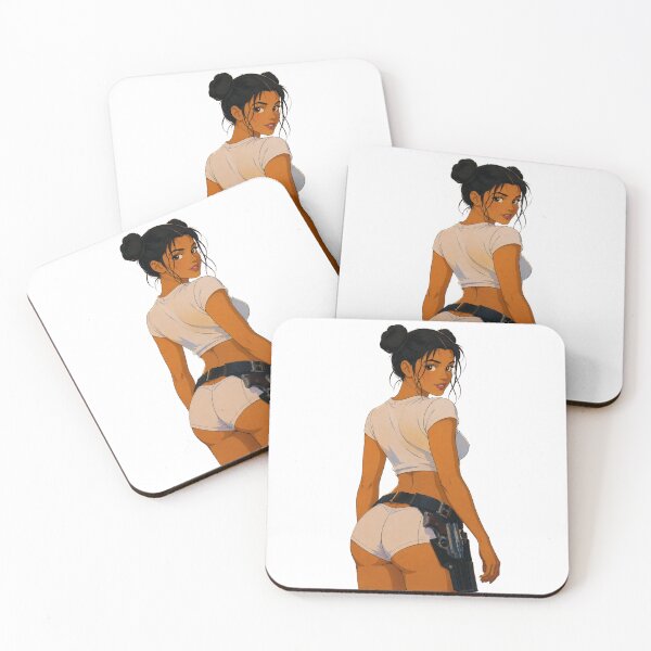 Item preview, Action Heroine Pin-Up – Classic Cartoon Cowgirl designed and sold by  Hollow Moon Studios..