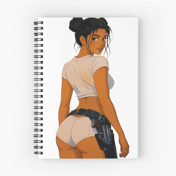 Item preview, Action Heroine Pin-Up – Classic Cartoon Cowgirl designed and sold by  Hollow Moon Studios..