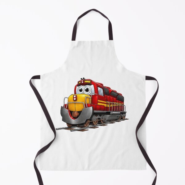 Item preview, Red Train Engine Cartoon designed and sold by Scott Hayes.