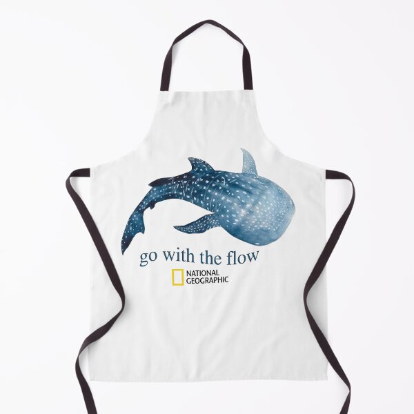 Item preview, Go With The Flow Whale Shark Shirt Ocean National Geographic Graphic Tee designed and sold by fungyar.
