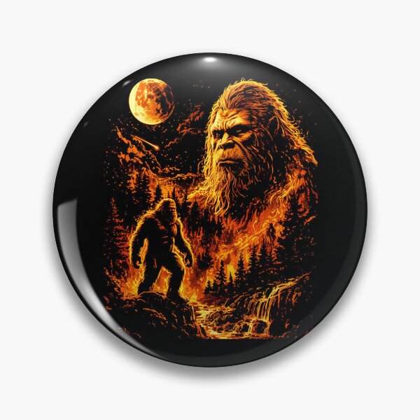 Item preview, Bigfoot Howling to The Moon Vintage designed and sold by charoen-design.