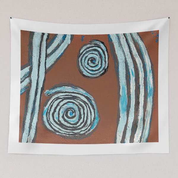 Item preview, Abstract Circles and Lines designed and sold by Yoga, Abstracts, etc..