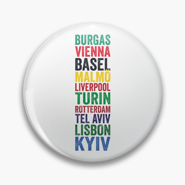 Item preview, ESC [Decade] Host Cities designed and sold by lazarusheart.