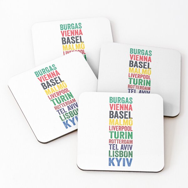Item preview, ESC [Decade] Host Cities designed and sold by lazarusheart.