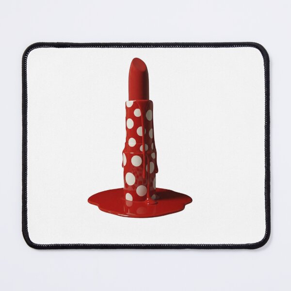 Item preview, Melting Polka Dot Lipstick Red Beauty Modern Art designed and sold by YourColorsWall.