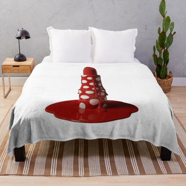 Item preview, Melting Polka Dot Lipstick Red Beauty Modern Art designed and sold by YourColorsWall.