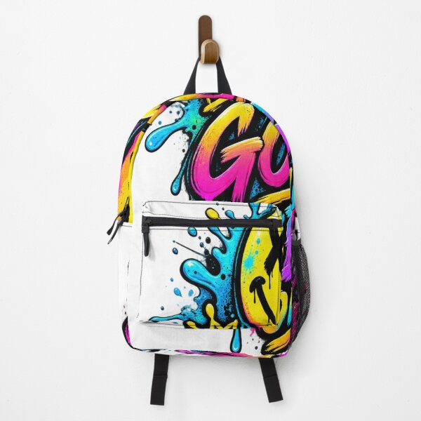 Item preview, Good Vibes Only Neon Graffiti Smiley designed and sold by FABIOLA1970.