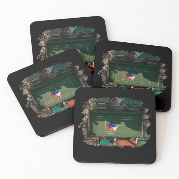 Item preview, Quezon City Tennis Court designed and sold by dRaBaBdesign.