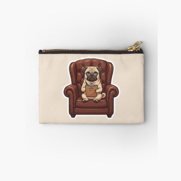 Item preview, Pug Notes – Funny Pug Lover Design designed and sold by Safe Haven Pets.