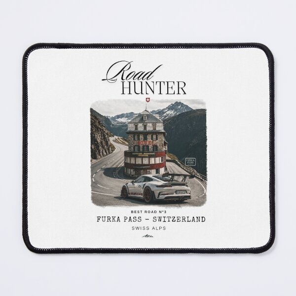 Item preview, Furka Pass Switzerland - Road Hunter No. 03 - Best Road designed and sold by Fuel-Shirts.