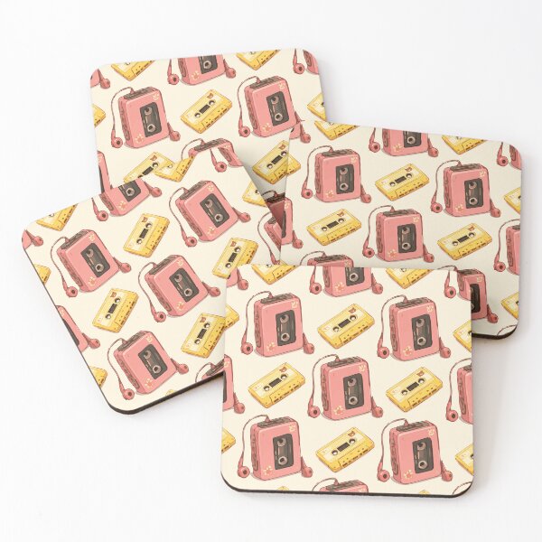 Item preview, Cassette Tape Pattern – Retro 80s & 90s Music Player 1 designed and sold by SimplePoDesign.
