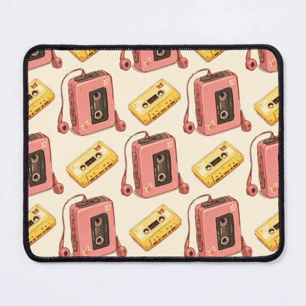 Item preview, Cassette Tape Pattern – Retro 80s & 90s Music Player 1 designed and sold by SimplePoDesign.