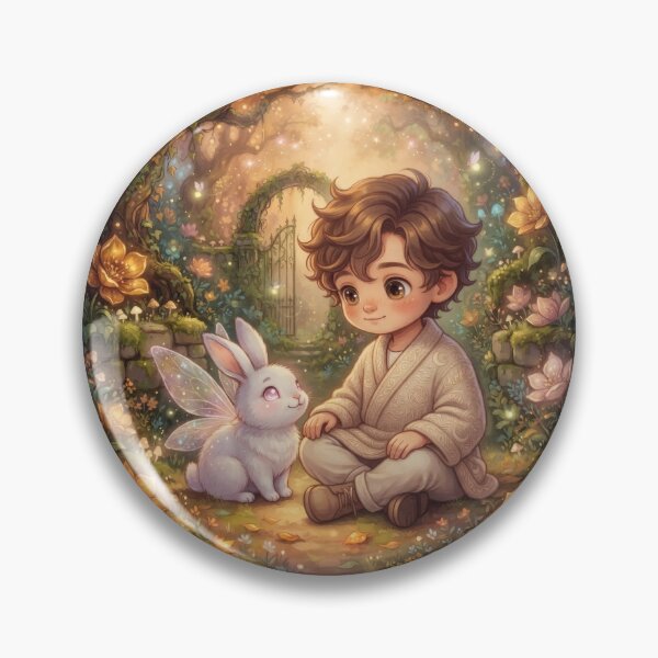 Item preview, Enchanted Haven Secret Garden Fairy Bunny designed and sold by Azurart2.