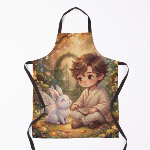Item preview, Enchanted Haven Secret Garden Fairy Bunny designed and sold by Azurart2.