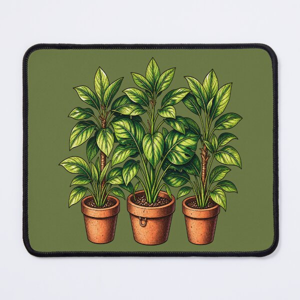 Item preview, Vintage Botanical Houseplants designed and sold by Hari Arts.