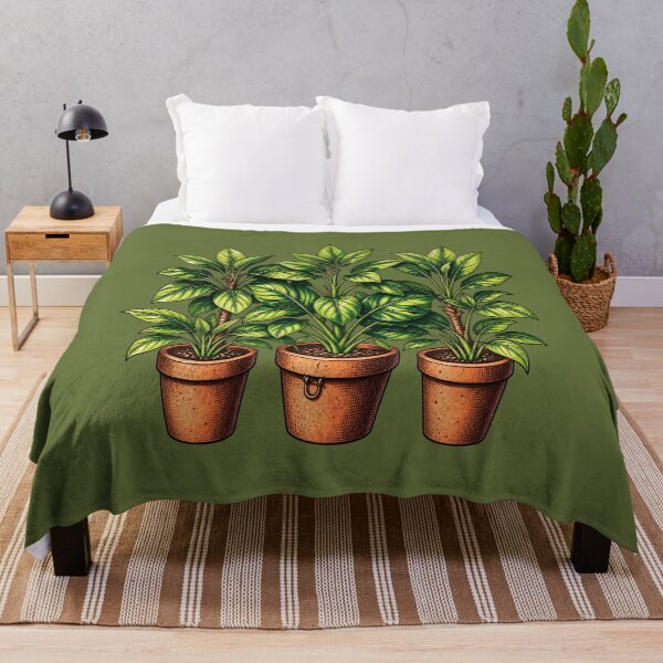 Item preview, Vintage Botanical Houseplants designed and sold by Hari Arts.