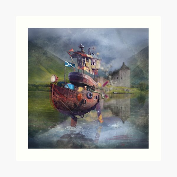 " Fishing Boat " Art Print