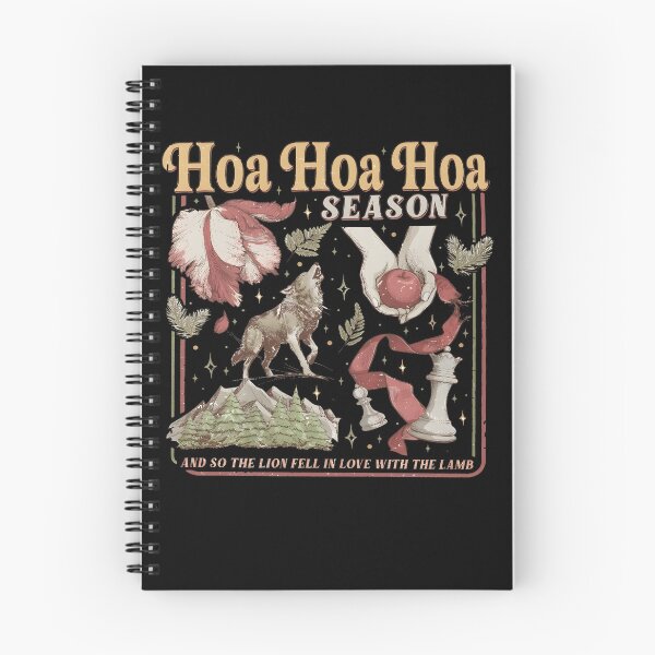 Item preview, Ho Ho Ho Season Lion And Lamb Christmas Fantasy Romance Design designed and sold by yerdhalo.