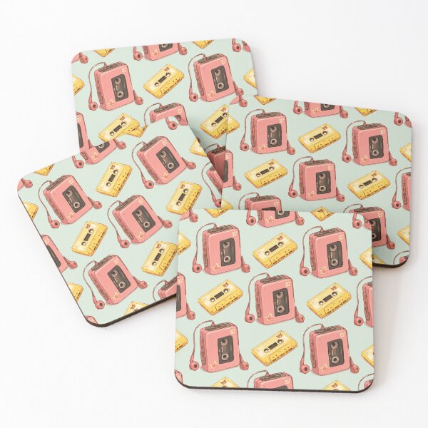 Item preview, Cassette Tape Pattern – Retro 80s & 90s Music Player 2 designed and sold by SimplePoDesign.