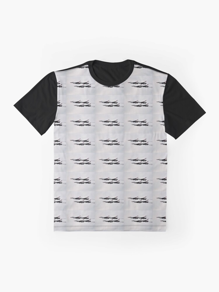 Alternate view of USAF THUNDERBIRDS DEMONSTRATION TEAM Graphic T-Shirt