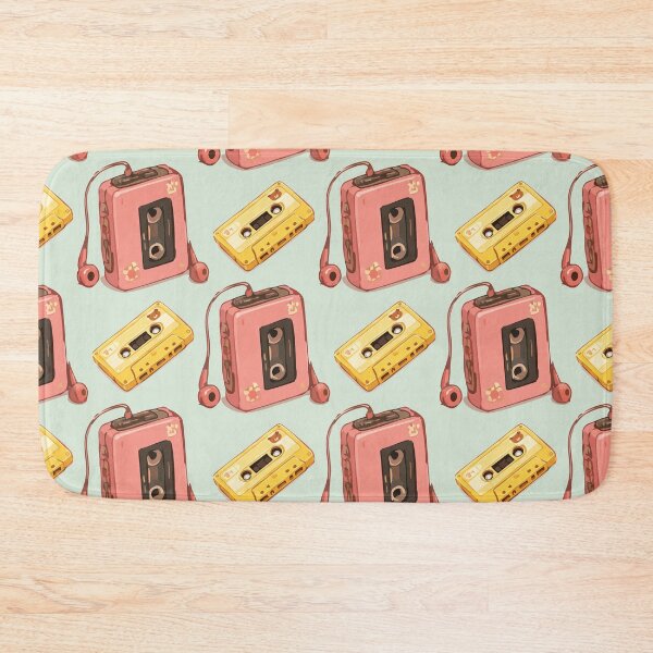 Item preview, Cassette Tape Pattern – Retro 80s & 90s Music Player 2 designed and sold by SimplePoDesign.