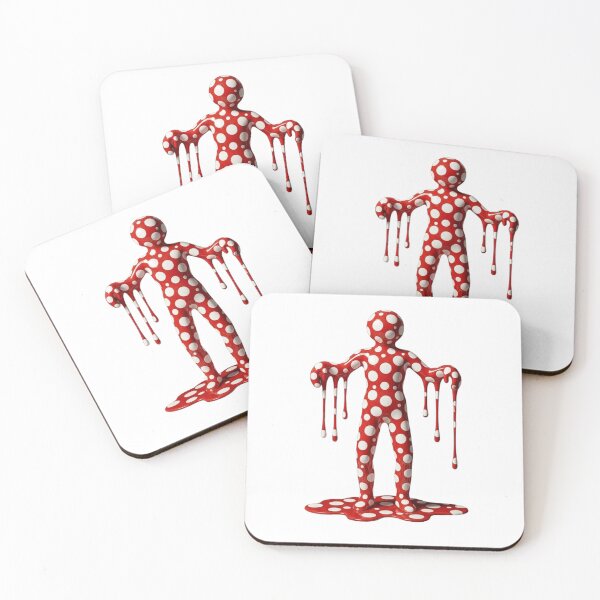 Item preview, Melting Polka Dot Human Figure Modern Art designed and sold by YourColorsWall.