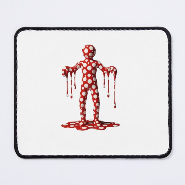 Item preview, Melting Polka Dot Human Figure Modern Art designed and sold by YourColorsWall.