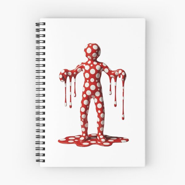 Item preview, Melting Polka Dot Human Figure Modern Art designed and sold by YourColorsWall.