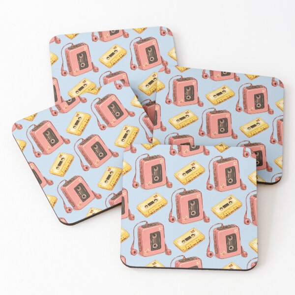 Item preview, Cassette Tape Pattern – Retro 80s & 90s Music Player 3 designed and sold by SimplePoDesign.