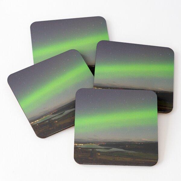 Item preview, Amazing display of the Northern Lights Dornoch Firth Scotland designed and sold by emergentdesigns.