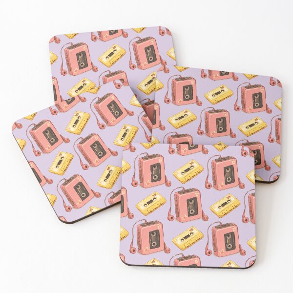 Item preview, Cassette Tape Pattern – Retro 80s & 90s Music Player 4 designed and sold by SimplePoDesign.